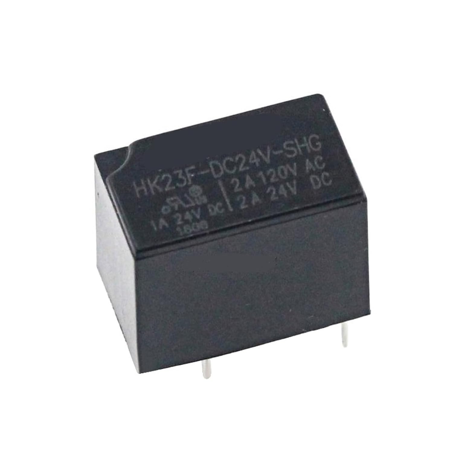 10 個のオリジナルリレー HK23F-DC3V DC5V DC9V DC12V DC24V-SHG 6PIN 2A/120VAC