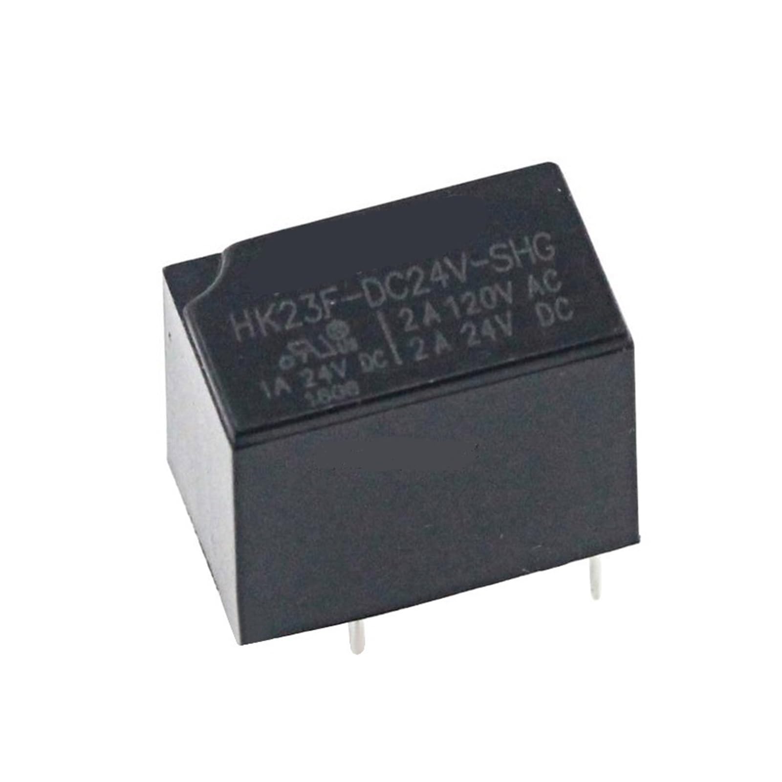 Relais HK23F-DC24V-SHG 6PIN 2A pour circuits imprimés électroniques