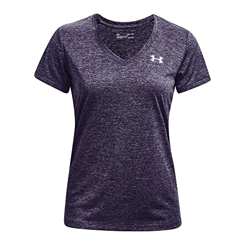Image of Under Armour Womens Tech V-Neck Twist Short-Sleeve T-Shirt