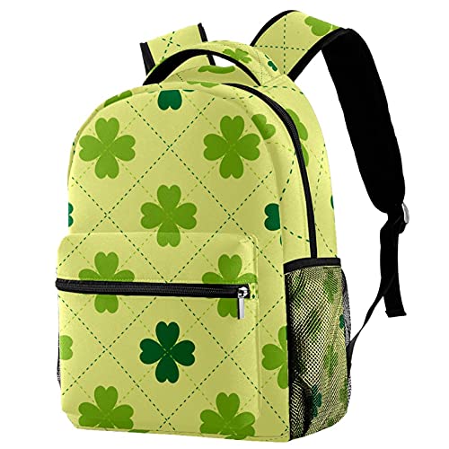 Sacs d'école trèfle vert pour la St Patrick - Idéal pour les sorties