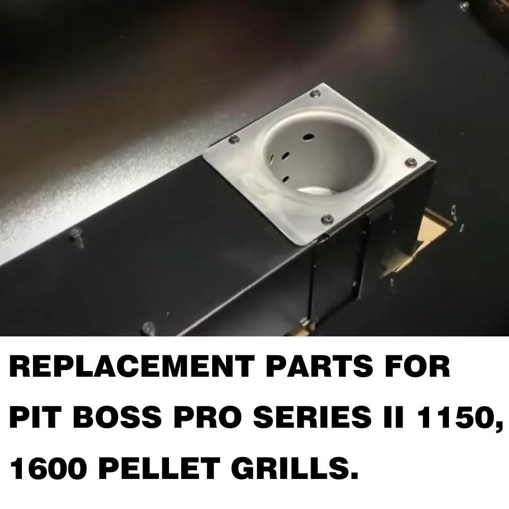 JAQKITU Fire Burn Pot Replacement Parts for Pit Boss Pro 1150/1160 Pellet Grill, Fire Pot for Pit Boss Accessories