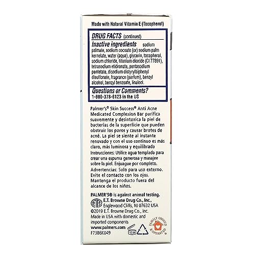 Palmer's Skin Success Eventone Medicated Complexion Bar, 3.5 Ounce - image 3