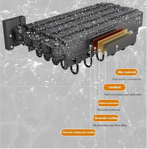 Asta Pieghevole Per Doccia Con Ventosa, Bastoni Per Tende Ad Angolo Con Montaggio A Parete, Binario Per Tenda Da Doccia Ad Angolo Regolabile, Asta Per Tenda Da Doccia Deformabile Senza Trapano(4-Fold - 7