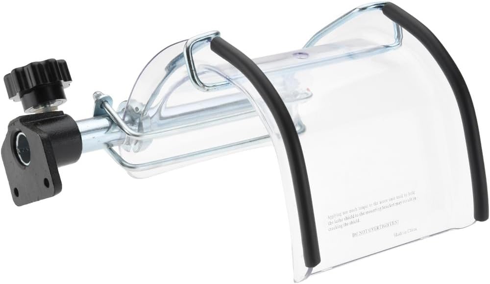 Lathe Guard for Under 6-inch Lathe, 6 Max Chuck Size, 3.9 Center Height