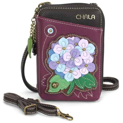 Image of CHALA Wallet Crossbody Cell Phone Purse - Women Faux Leather Multicolor Handbag with Adjustable Strap