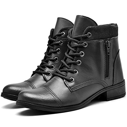 Bota Coturno Cano Curto Feminino DUBUY 210FDB Tamanho:36;cor:Preto;gênero:Feminino