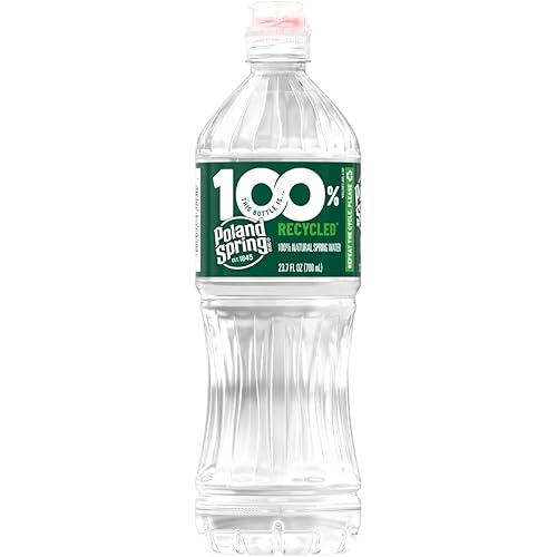 Miniatura 3 de Poland Spring Agua y deporte con tapa abatible de 237 onzas paquete de 24