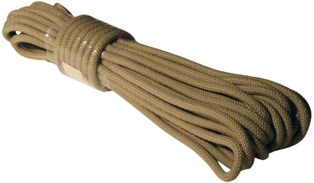 Mil-Tec Commando Rope 15 m Black 7 mm