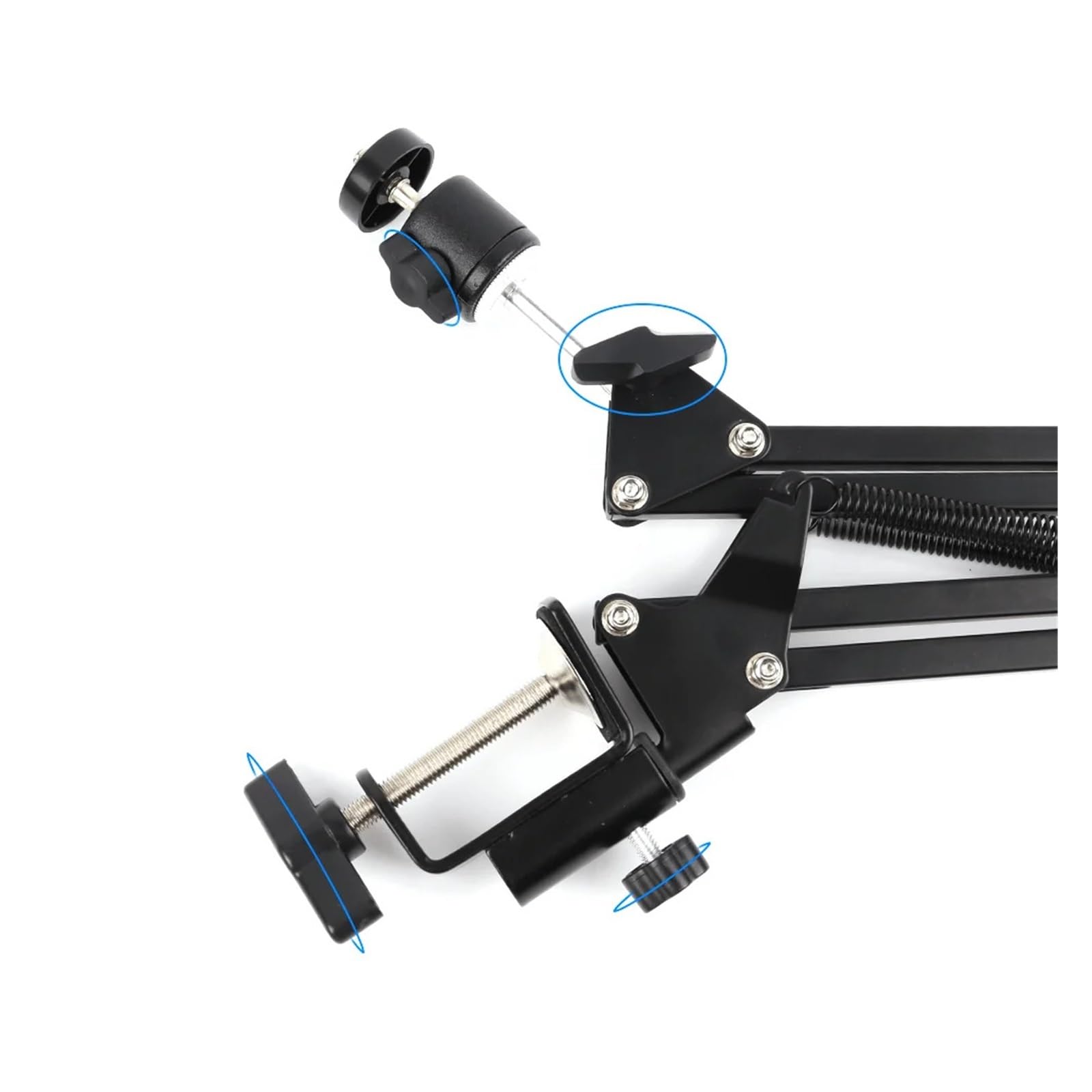 4K 48MP Digital Electronic Microscope Camera HDM/I USB Cantilever Stand C-Mount 1-150X Zoom Lens For Image Acquisition(Set B Stand)
