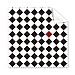 Rhombus Line Art Grain Illustration Pattern Cleaning Cloth Phone Screen Glasses Cleaner 5pcs