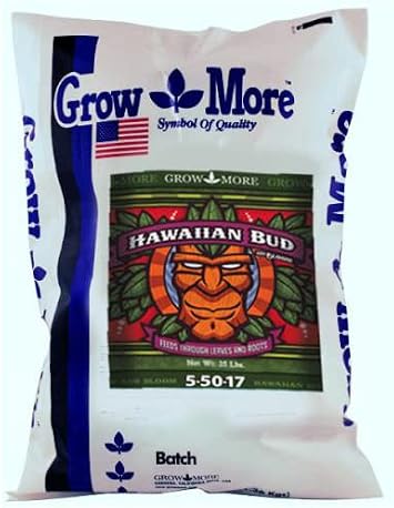 Grow More 7512 Hawaiian Bud 5-50-17, 25-Pound