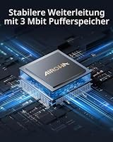 Cudy GS105 Ethernet Switch Gigabit 5 Ports 10/100/1000Mbps Ethernet Hub Plug & Play, Metallgehäuse – Ansicht 4