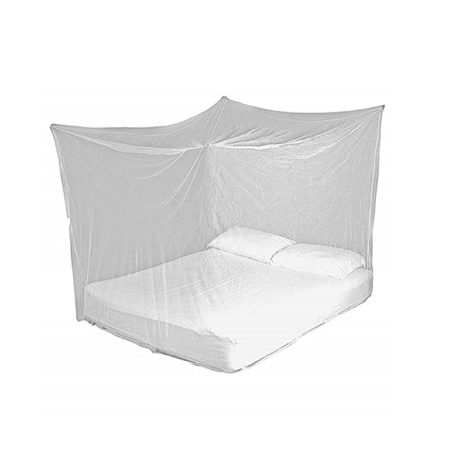 White Rectangular Fine Mesh Mosquito Net for Single Bed/Double Bed, 5x7 Insect Protection Repellent, Perfect for Indoors and Outdoors (B082KXDXSX) Amazon Price History, Amazon Price Tracker