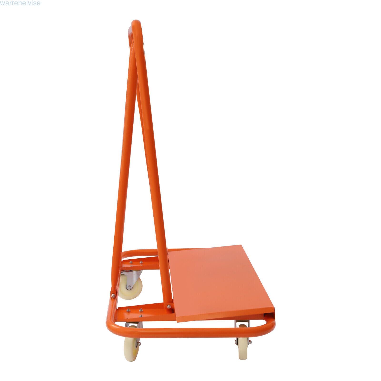 Carrello resistente per cartongesso, capacità di 997,9 kg, ideale per pannelli in cartongesso, manipolazione di vetro compensato, strumento di costruzione professionale e facile da manovrare