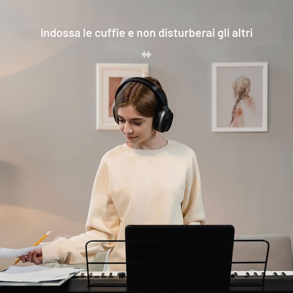 Coolmusic Tastiera pieghevole con 88 tasti, tastiera elettrica portatile Bluetooth, pianoforte digitale semi-ponderato, sensibile al tocco con custodia