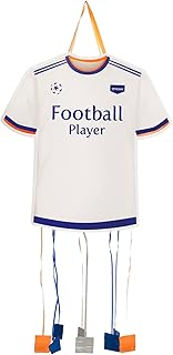 OH YEAH - Piñata Camiseta de Fútbol Cumpleaños Grande 48 x 50 cm - Decoración Fiestas Infantiles - Piñatas Grandes para Rellenar - Juguetes y Chuches - FÁCIL DE RELLENAR