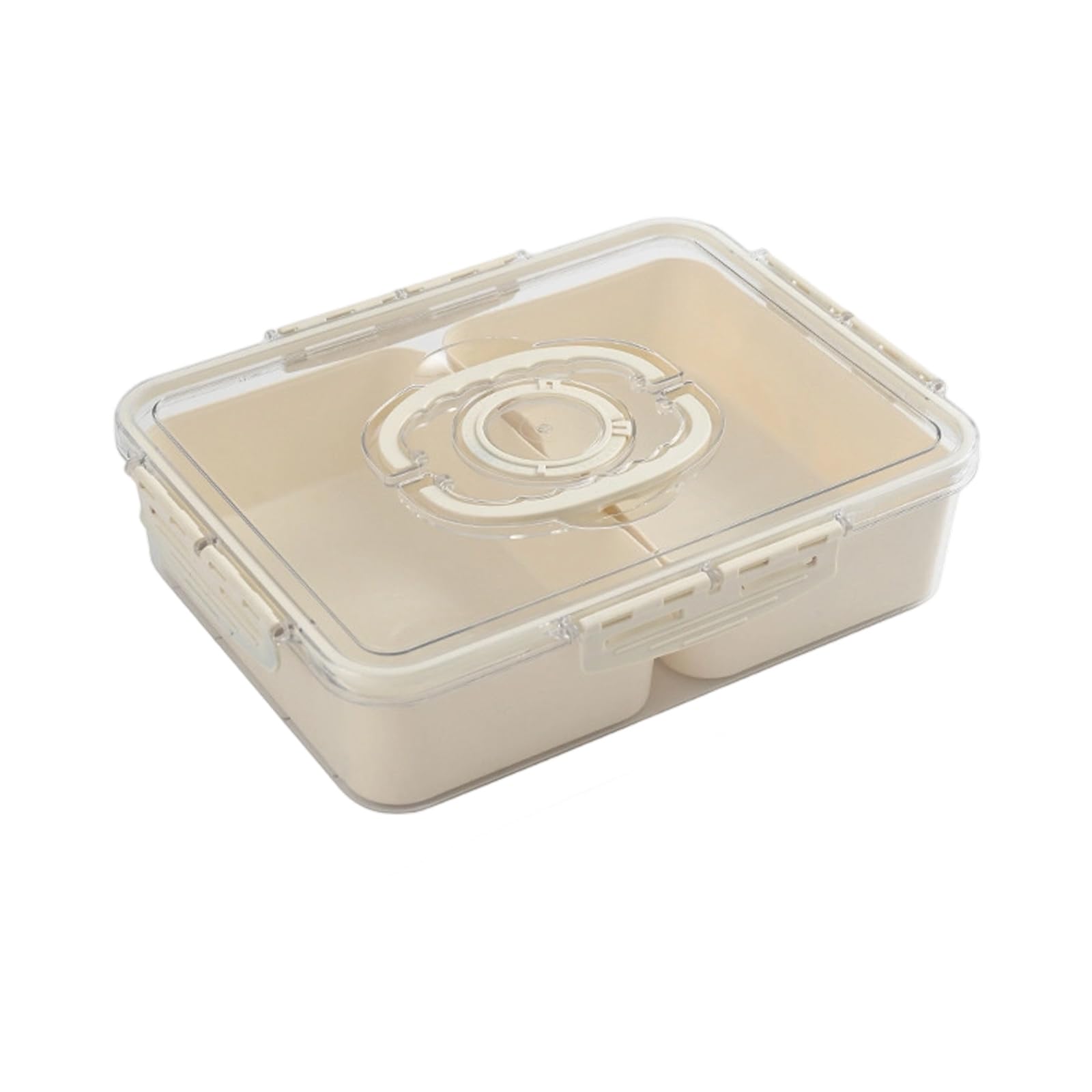 TFAOYS Leakproof Stackable Kitchen Containers Sturdy for Refrigerator and Freezer Use Airtights Food Storage Container with Secure Lid