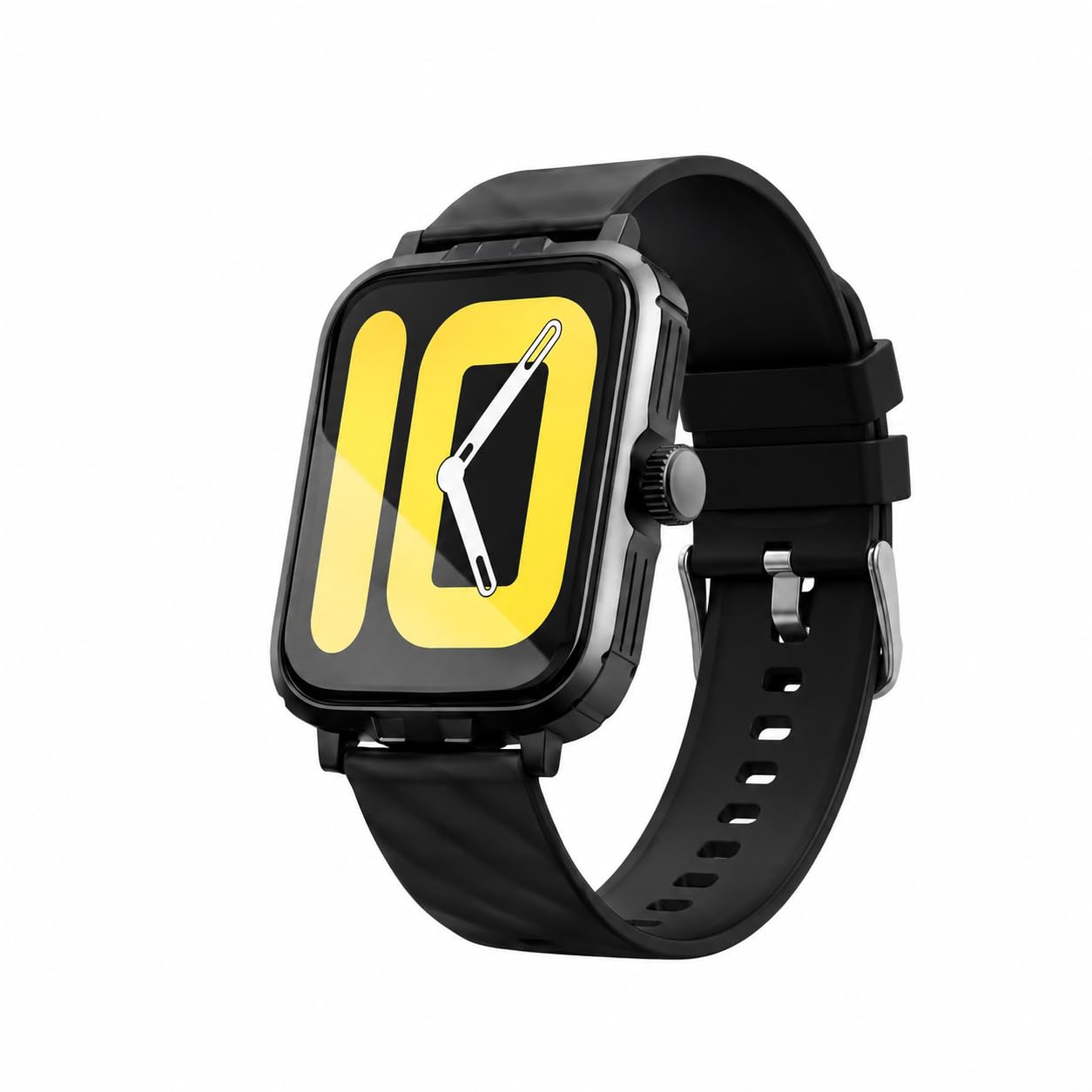 UBON Active Smart Watch with BT Calling, BP Monitoring, HD Display & 10 Days Battery Life, Silicon Strap - Black (SW-191)-picture-10