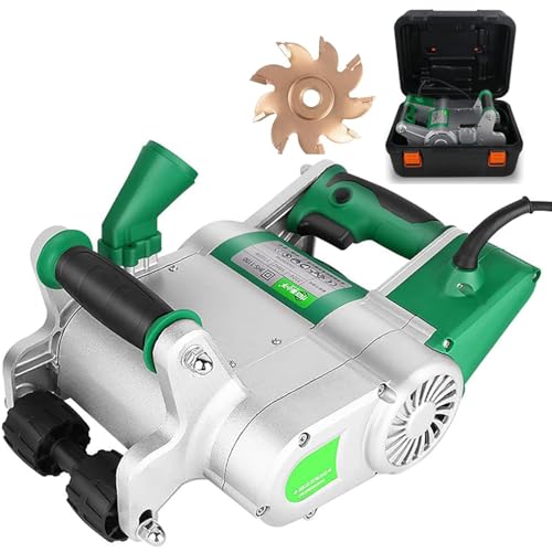 Scanalatrice per Muri, Calcestruzzo Stozzatrice Professionale per Muri Senza Polvere, Scanalatrice per Muri Dal Design Appendibile,Con Scatola,Per Cemento Armato, Facile Da Usare,25mm