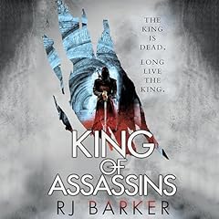 King of Assassins Audiolibro Por RJ Barker arte de portada