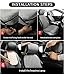 Auto Newer Car Seat Cover,Breathable Front Car Seat Cushion,Comfortable Car Seat Protector,Anti-Slip and Full Wrap Driver Car Seat Protector with Storage Pocket,Universal All Seasons(Gray,2PCS)