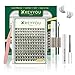 Keyyoulash, kit fai da te per extension per ciglia, 144 pezzi, 8-18 MIX, kit di extension per ciglia con colla e guarnizione, rimuovi ciglia e applicatori, per extension fai da te a casa (KY02) immagine