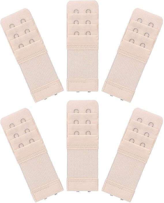 Bra Extender 2 Hook Stretchy Soft and Comfortable Bra Strap Extender for Women in Pregnency or Weight gain (2 HOOK 3 RAW)-image-48