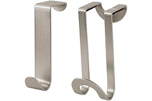 Spectrum Diversified Over-the-Cabinet Door Hook, 2 Pack