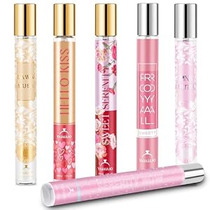Perfume for Women, 6x35ml Eau de Parfum, Long Lasting Luxury Floral and Fruity Fragrance for Her, Gift Sets for Valentine’s Day, Mother’s Day, Birthday, Christmas