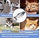 DIWUJI Katzenminze Fisch Spielzeug für Katze - USB Elektrische Wagging Fisch, Interaktives Haustier Spielzeug, 30cm Realistische Plüsch Simulation Beißen Kissen Kauen für Kitty Kätzchen