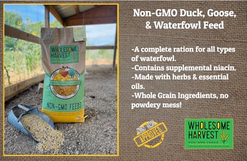 Duck, Goose, Waterfowl Layer Feed 10 lb, High Protein Specially Formulated to Promote Egg Production and Healthy Flocks - Image 6