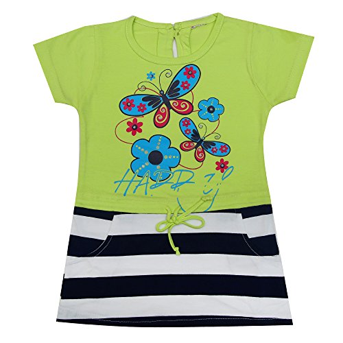Image of Baby Girls Cotton Printed Frock (6 Months - 5 Years)