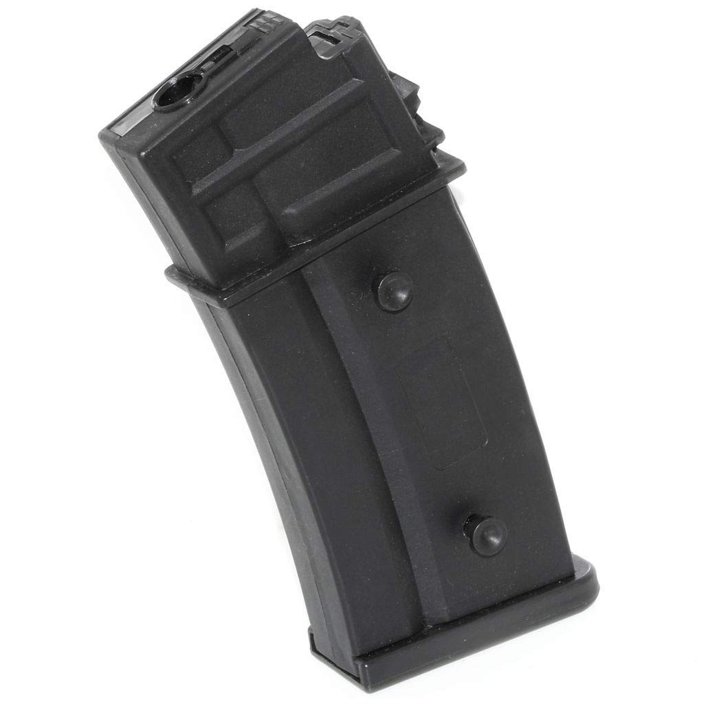 Airsoft Softair Battleaxe 470rd Hi-Cap Mag Magazin Für CYMA, Classic Army, ARES, S&T, JG, Elite Force, Tokyo Marui G36 AEG Schwarz