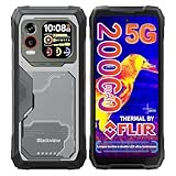 Blackview Xplore 1 Pro 5G Imagerie Thermique (Lepton3.5) Smartphone Incassable, 20000mAh 36Go+256Go/2To TF Téléphone Portable Incassable, Dimensity 7050, 6,78" 2,4K 120Hz 64MP+50MP, IP69K/OTG/NFC/GPS