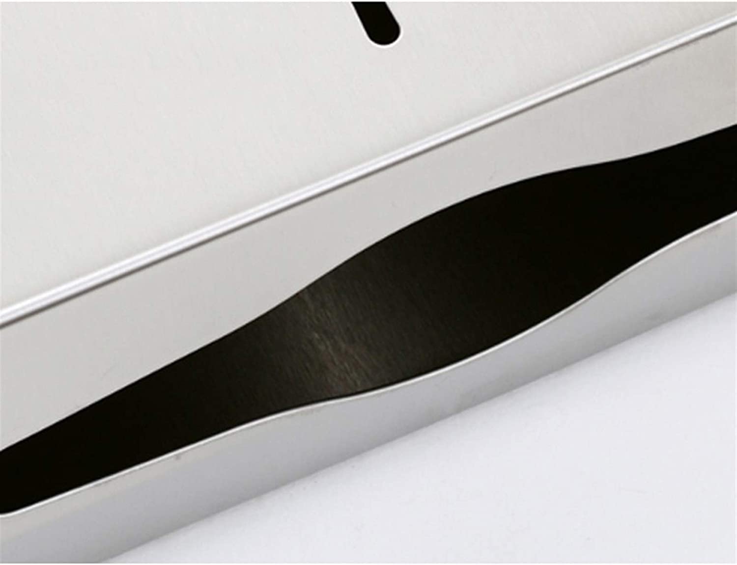 BKEKM Dispenser Salviette Dispenser di Asciugamani di Carta a Parete in Acciaio Inossidabile 304 con Dispenser di Asciugamani per Bagno Cucina Ufficio Commerciale Moda