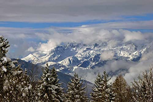 Les Arcs Arc 1800 photo des Alpes Françaises pour sublimer votre chalet de montagne