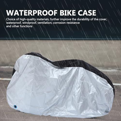 Funda para bicicleta de montaña impermeable y protector contra polvo talla M 6