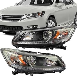 iiLentes 2013–2015 Honda Accord Headlight | Halogen Replacement