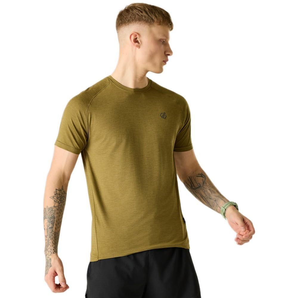 Dare2b Men's Persist Running T-Shirt Lightweight Quick Dry Gym Top