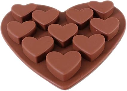 Taottao Moules En Silicone Chocolat Gateau En Forme De Coeur D Amour De Cafe A 1pc Amazon Fr Cuisine Et Maison