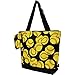 NGIL Softball Print Canvas Tote Bag