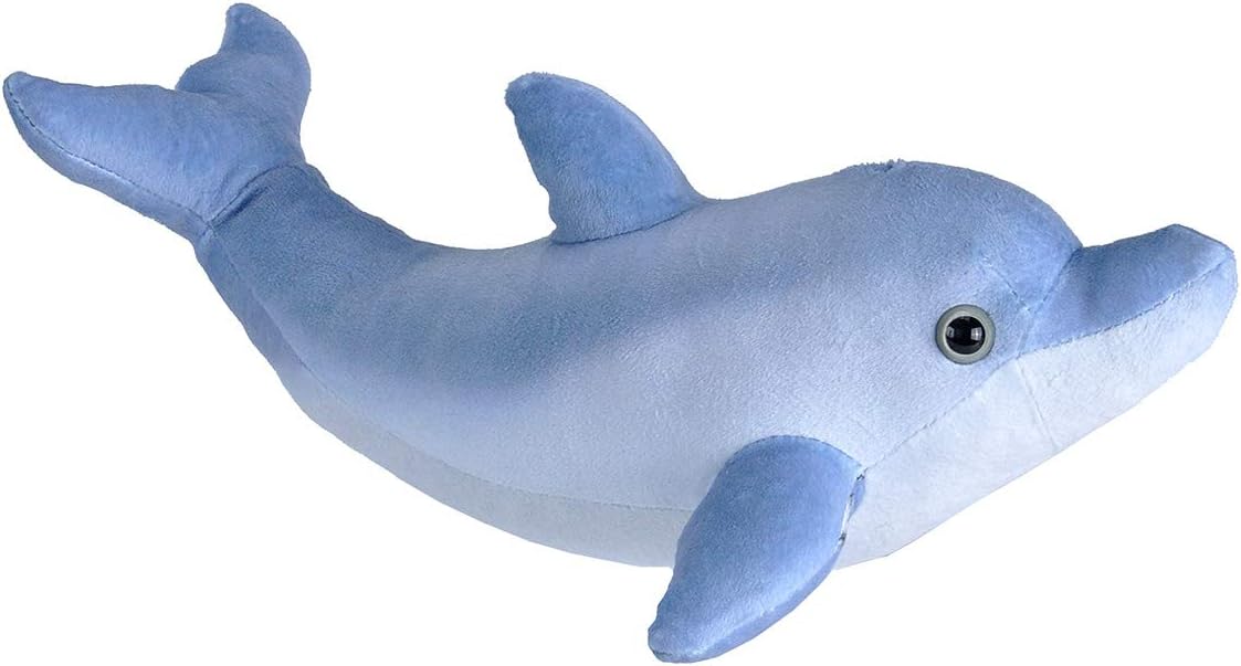 Bottlenose Dolphin Plush, Stuffed Animal, Plush Toy, Gifts for Kids, Living Ocean, 12 Inches