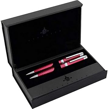 Steelpen Carens Serisi 263 Bordo Tükenmez Kalem + Versatil Kalem