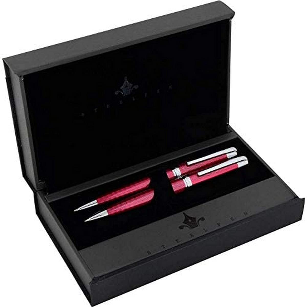Steelpen Carens Serisi 263 Bordo Tükenmez Kalem +Versatil Kalem