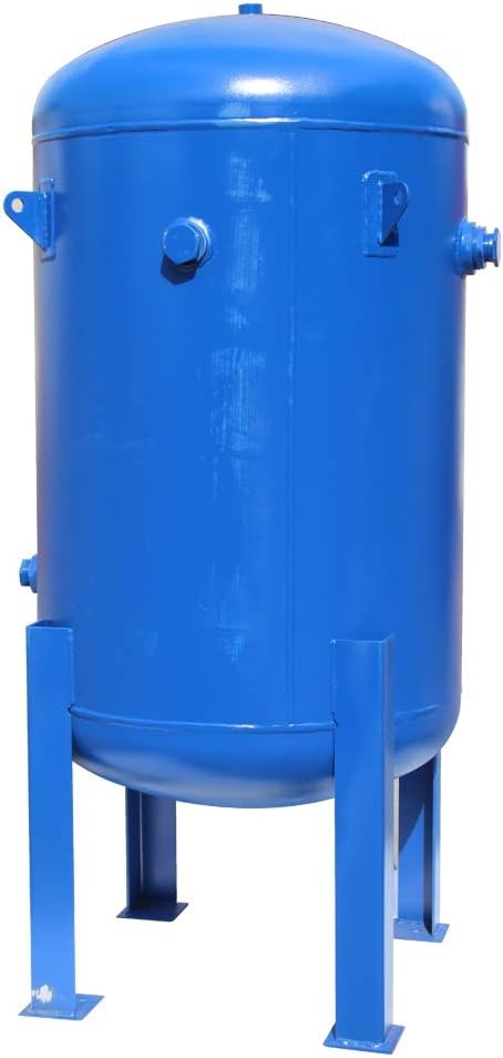 30 Gallon Industrial Air Compressor Receiver 30 Gal Vertical Air Tank Rated for 200 PSI with ASME Coded