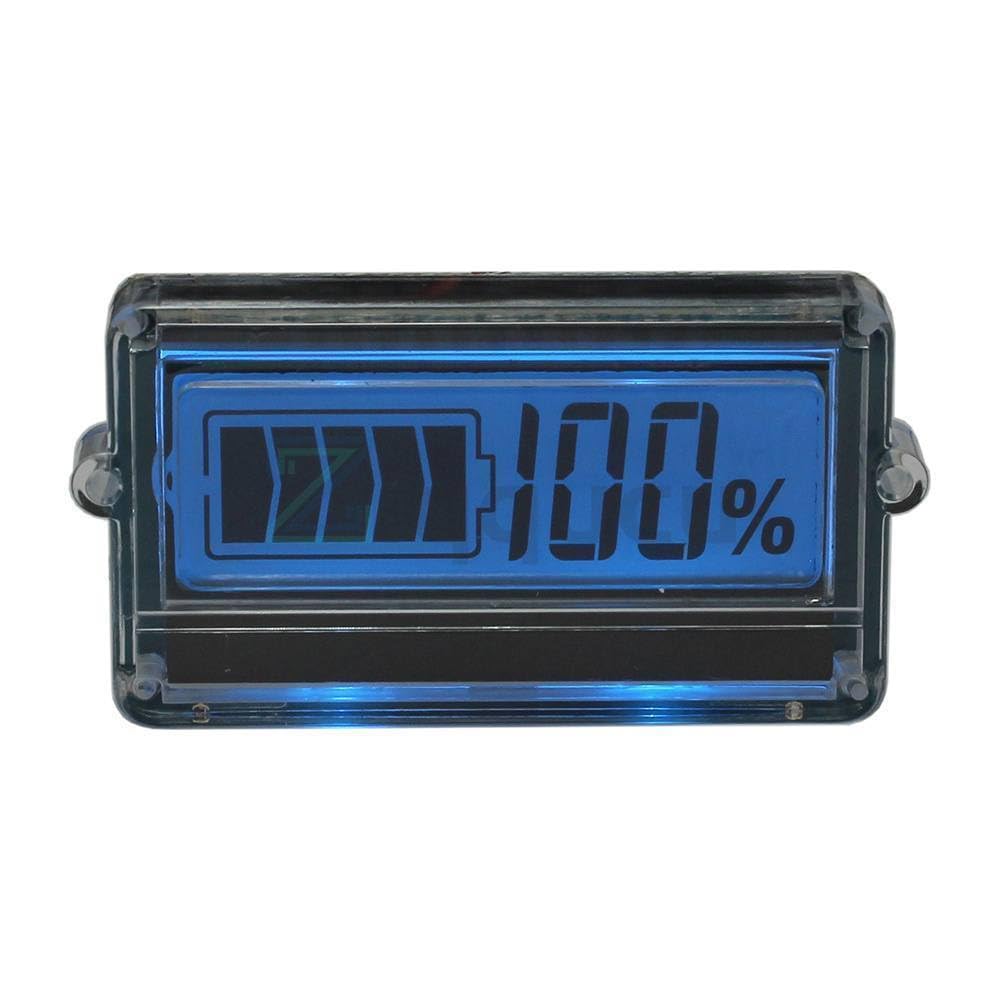 3S Waterproof Capacity Tester 12V Lithium Capacity Indicator li-ion Remaining Power Tester Digit Meter