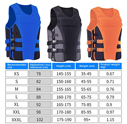 Reddingsvest voor volwassenen Surfen Vest Mannen en vrouwen Drijfhulpmiddel Vissen Zwemmen Professioneel Neopreen Varen Surfen Veiligheid Drijfvermogen Float Leren Lichtgewicht - Image 5