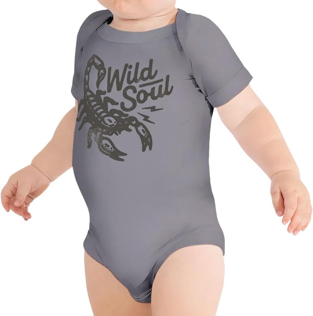 Wild Soul Baby Onesie - Cowboy Gift Ideas - Cowboy Boy Clothing - True Royal, 12-18 Months