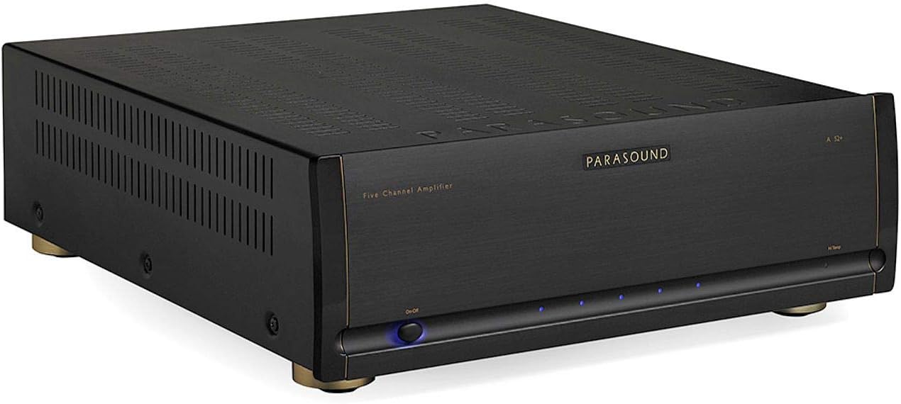 Parasound A52+ Five Channel Power Amplifier (Black)