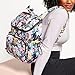 Vera Bradley Women's Featherweight Backpack Bookbag, Black, One Size